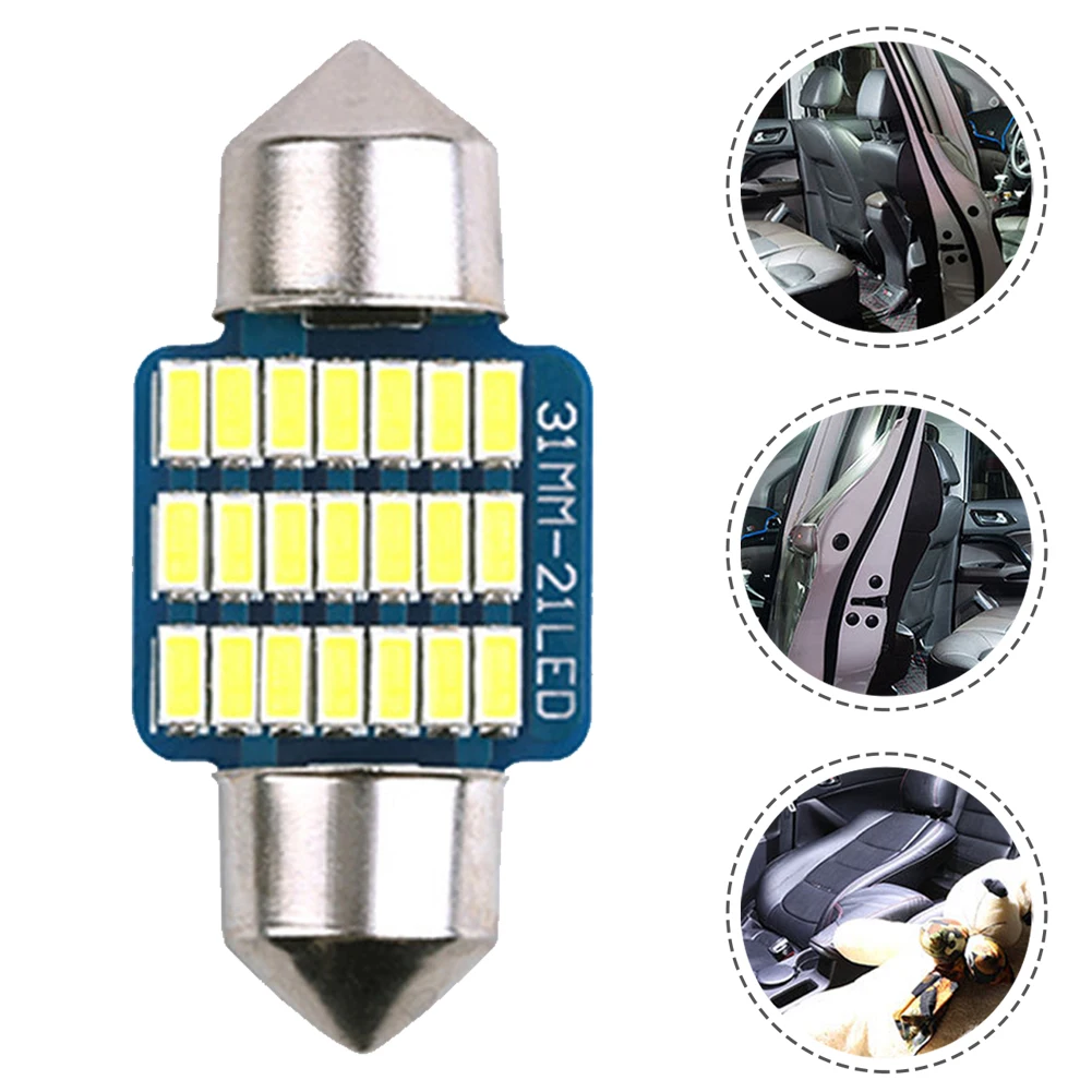 1PCS Super Bright LED Bulb Double Tip 21SMD 31mm Work Light Reading Dome Light Auto Lamp Car Interior Accessories
1PCS Super Bright LED Bulb Double Tip 21SMD 31mm Work Light Reading Dome Light Auto Lamp Car Interior Accessories