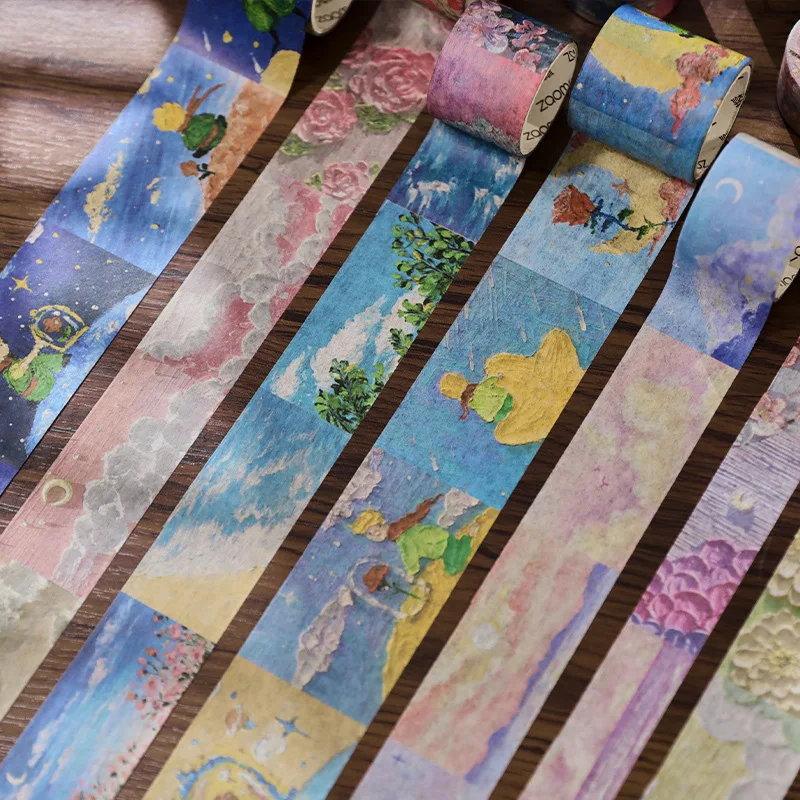 Small Fresh Little Prince Planet Masking Washi Tape Vintage Flowers Decorative Adhesive Tape Diy Scrapbooking Sticker Label
Small Fresh Little Prince Planet Masking Washi Tape Vintage Flowers Decorative Adhesive Tape Diy Scrapbooking Sticker Label