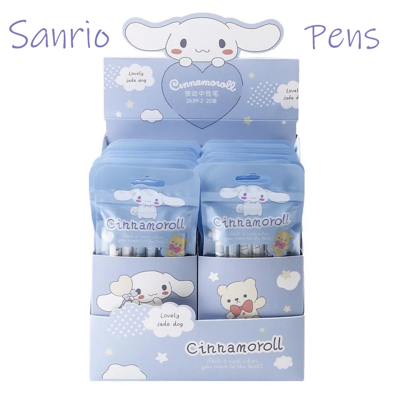 6PCS/Set Kawaii Sanrioed Pens Kittys Kuromi My Melody Cinnamoroll Cartoon Anime Black Press Signature Pen Toys for Children Gift
6PCS/Set Kawaii Sanrioed Pens Kittys Kuromi My Melody Cinnamoroll Cartoon Anime Black Press Signature Pen Toys for Children Gift
