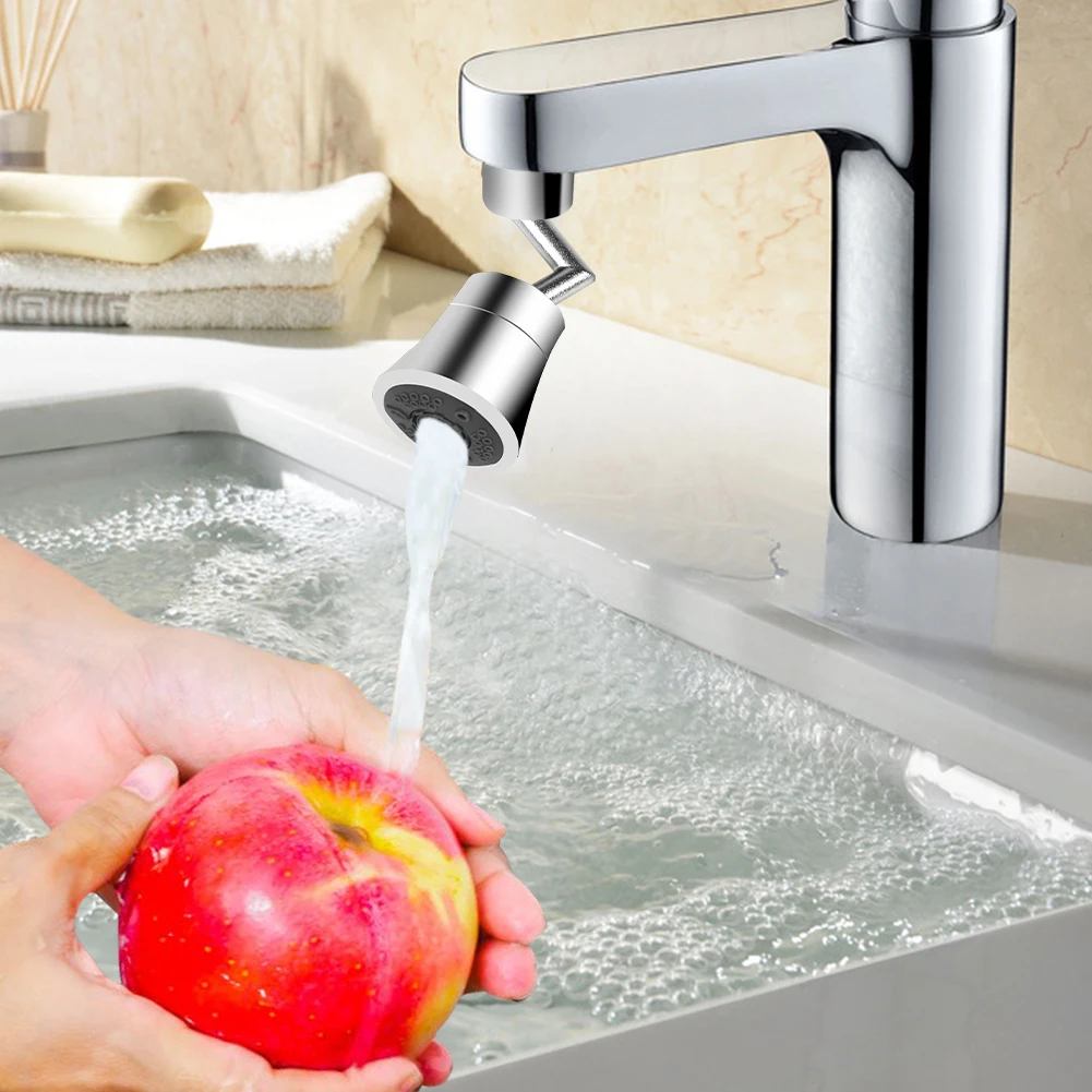 720°Universal Kitchen Faucet Anti-splash Aerator Bathroom Tap Rotatable Faucet Sprayer Saving Water Tap Nozzle Extender Adapter
720°Universal Kitchen Faucet Anti-splash Aerator Bathroom Tap Rotatable Faucet Sprayer Saving Water Tap Nozzle Extender Adapter