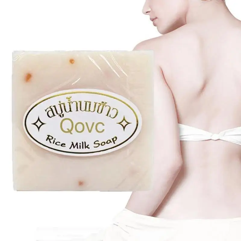 

Thai Rice Soap Gentle Multi-Purpose Bar For Rice Lovers Travel-Friendly Beauty Product For Hand Washing Removing Make-Up Washing