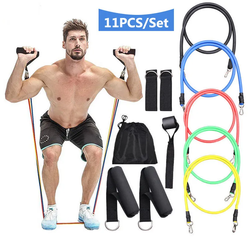 11pcs/Set Exercise Resistance Bands Yoga Fitness Pilates Home Elastic Band Gym Kit Pull Rope Gym Equipment ABS
11pcs/Set Exercise Resistance Bands Yoga Fitness Pilates Home Elastic Band Gym Kit Pull Rope Gym Equipment ABS