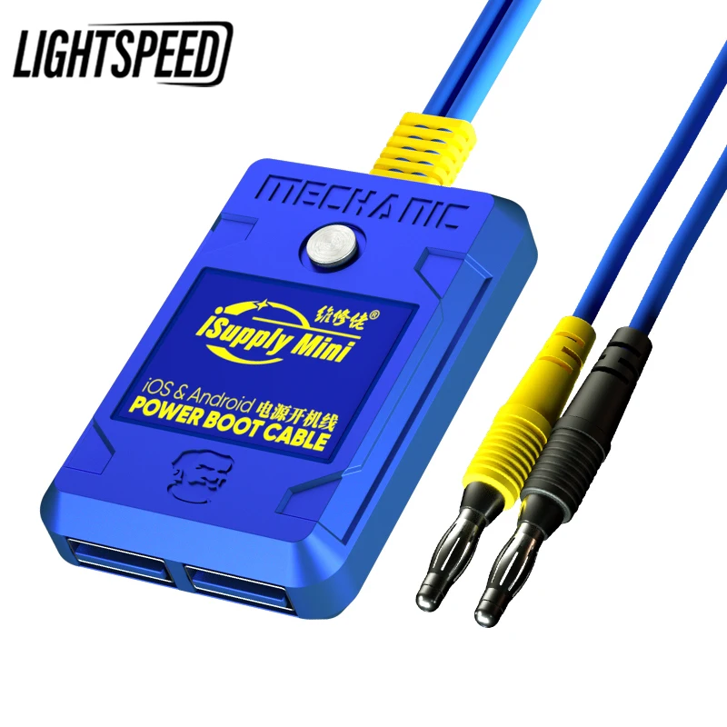 Mechanic iSupply Mini Power Supply Boot Cable DC Power Supply Cable for IOS Adnroid Power Repair Boot Test Cord
Mechanic iSupply Mini Power Supply Boot Cable DC Power Supply Cable for IOS Adnroid Power Repair Boot Test Cord