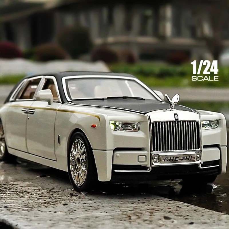 Car Toys Children 1/24 Scale Rolls-Royce Phantom Alloy Car Model Collection Toy Vehicles Sound and Light Pull Back Car Toy Gift
Car Toys Children 1/24 Scale Rolls-Royce Phantom Alloy Car Model Collection Toy Vehicles Sound and Light Pull Back Car Toy Gift