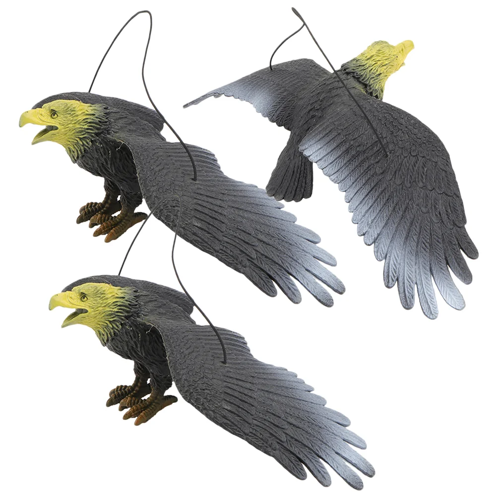 3 Pcs Yard Hanging Ornament Garden Eagle Bird Deterrent Decor Decorate Plastic Toy
3 Pcs Yard Hanging Ornament Garden Eagle Bird Deterrent Decor Decorate Plastic Toy