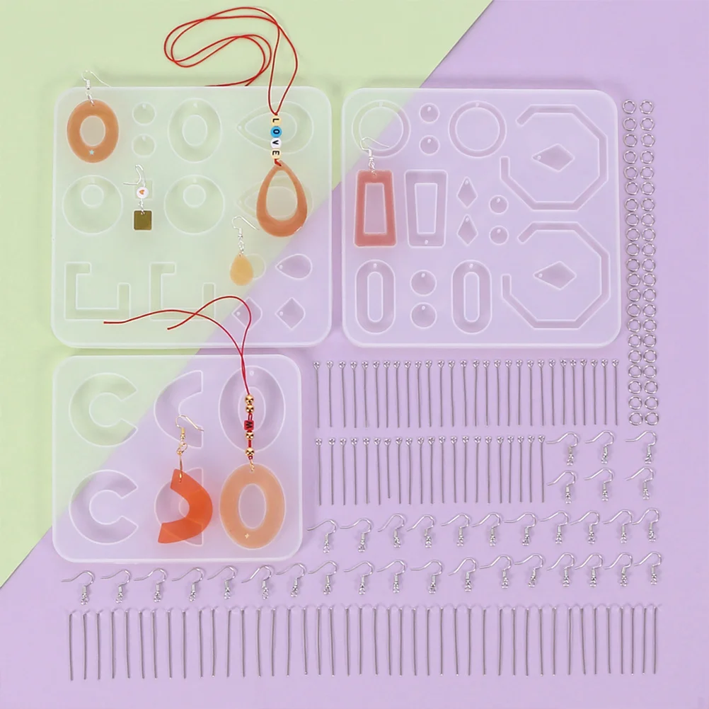 Molds Epoxy Casting Earring Resin Mould Crystal Silicone Pendant Craft Diy Mold Earrings Necklace Hook Jewelry Moulds Making
Molds Epoxy Casting Earring Resin Mould Crystal Silicone Pendant Craft Diy Mold Earrings Necklace Hook Jewelry Moulds Making