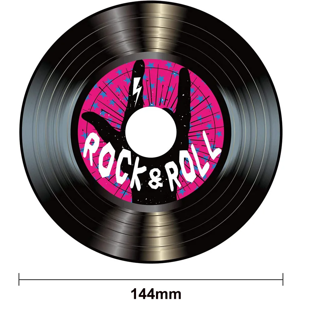 20pcs 7"Vinyl Records 1950's Rock and Roll Music Party Decorations Record Wall Decor 50's Theme Rock Party Supplies Teens Favors
20pcs 7"Vinyl Records 1950's Rock and Roll Music Party Decorations Record Wall Decor 50's Theme Rock Party Supplies Teens Favors