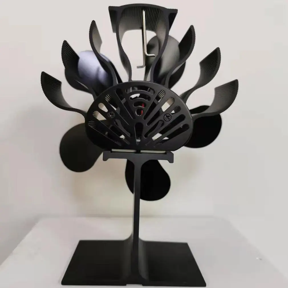 5 Blades Thermal Power Fireplace Fan Heat Powered Wood Stove Fan For Wood/Log Burner Heat Distribution Part Accessory
5 Blades Thermal Power Fireplace Fan Heat Powered Wood Stove Fan For Wood/Log Burner Heat Distribution Part Accessory
