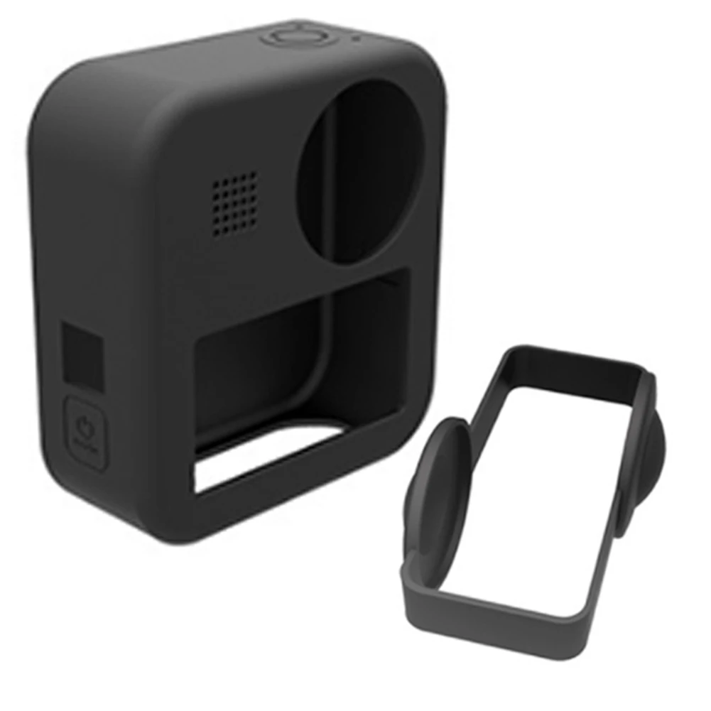 Silicone Protective Housing Case for GoPro MAX 360 Sports Camera Professional Protective Dome Lens Parts(Black)
Silicone Protective Housing Case for GoPro MAX 360 Sports Camera Professional Protective Dome Lens Parts(Black)