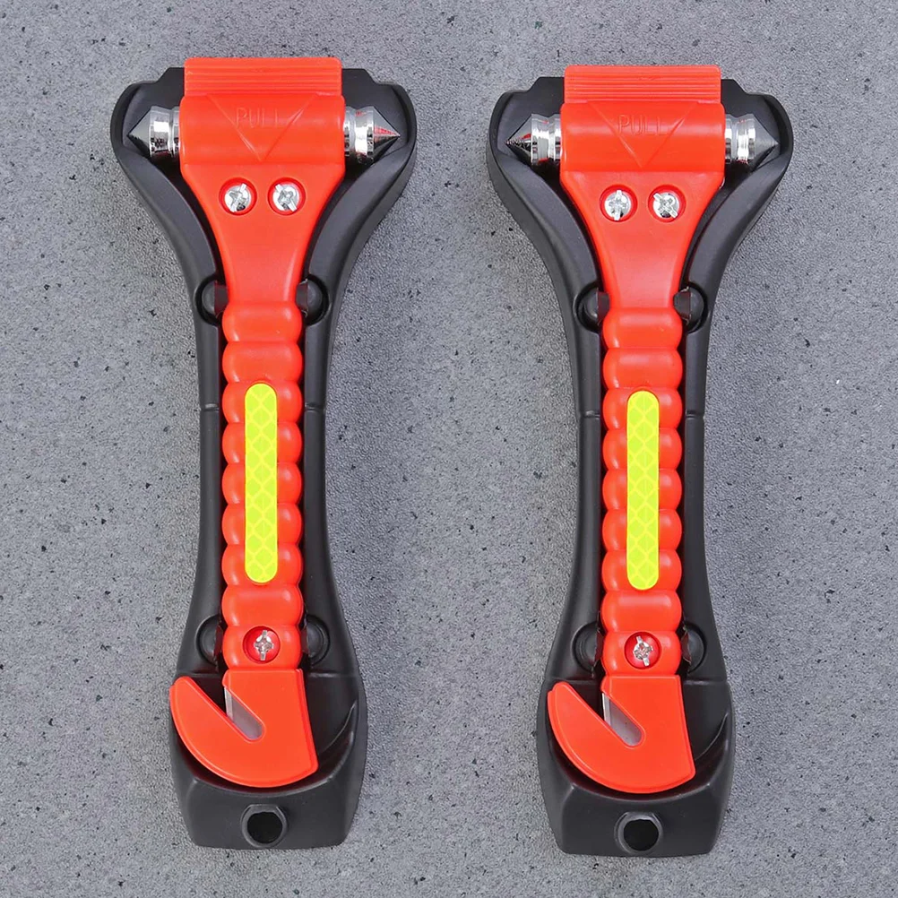 3Pcs Mini Car Safety Hammer Life Saving Escape Emergency Hammer Seat Belt Cutter Window Glass Breaker Car Red Hammer with
3Pcs Mini Car Safety Hammer Life Saving Escape Emergency Hammer Seat Belt Cutter Window Glass Breaker Car Red Hammer with