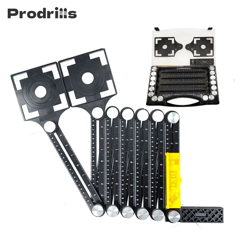 Multi Twelve Sided Angle Measuring Ruler Protractors Aluminum Alloy Adjustable Longer Floor Tile Hole Locator
Multi Twelve Sided Angle Measuring Ruler Protractors Aluminum Alloy Adjustable Longer Floor Tile Hole Locator