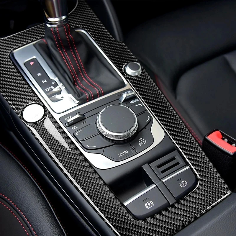 For Audi A3 8V 14-19 Car Center Gear Shift Frame Cover Carbon Fiber Panel Trim Sticker Auto Interior Decoration Accessories RHD
For Audi A3 8V 14-19 Car Center Gear Shift Frame Cover Carbon Fiber Panel Trim Sticker Auto Interior Decoration Accessories RHD
