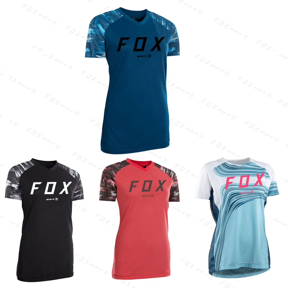 Short Sleeves Cycling Sportswear Women's Downhill Jersey Bat Fox Mountain Bike Motocross Sportwear Clothing Team Event Wear
Short Sleeves Cycling Sportswear Women's Downhill Jersey Bat Fox Mountain Bike Motocross Sportwear Clothing Team Event Wear