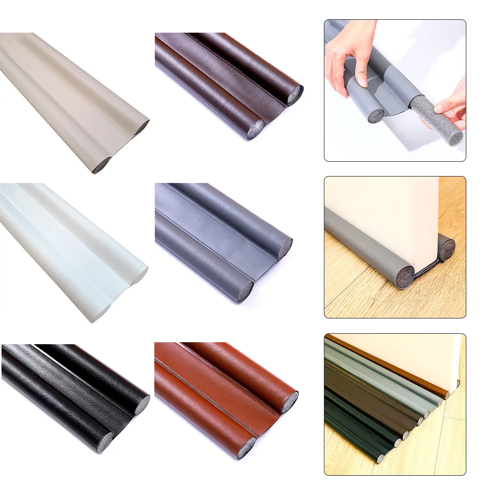 Useful Seal Strip Stopper Draught Excluder Stopper Durable Save Space Stays In Position Door Bottom Guard Double
Useful Seal Strip Stopper Draught Excluder Stopper Durable Save Space Stays In Position Door Bottom Guard Double