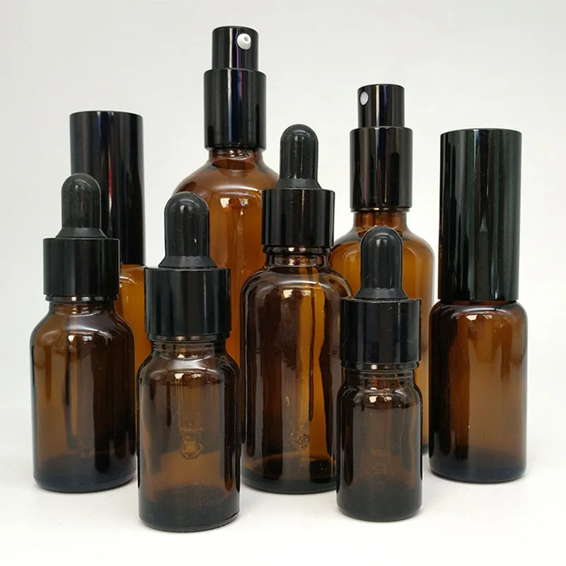 5 -100ml Amber Glass Dropper Bottle Jars Vials With Pipette For Cosmetic Perfume Essential Oil Leak Proof Travel Bottles
5 -100ml Amber Glass Dropper Bottle Jars Vials With Pipette For Cosmetic Perfume Essential Oil Leak Proof Travel Bottles