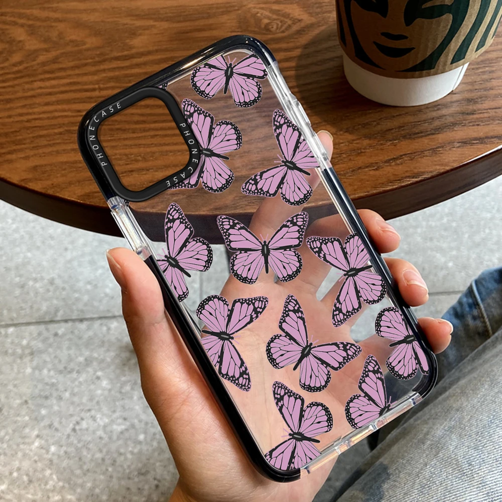Butterfly Animal Case for iPhone 14ProMax 14Plus 13Pro 12Pro 11 Pro Max Cover for iPhone 14 13 12 11 Transparent Luxury Carcasa
Butterfly Animal Case for iPhone 14ProMax 14Plus 13Pro 12Pro 11 Pro Max Cover for iPhone 14 13 12 11 Transparent Luxury Carcasa