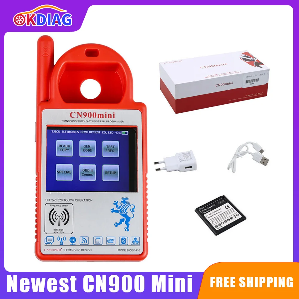 2023 Newest CN900 Mini key programmer smart CN900 Mini Can Copy 4C/4D/46/G chips Mini CN 900 Auto key programmer tool Hot Sale
2023 Newest CN900 Mini key programmer smart CN900 Mini Can Copy 4C/4D/46/G chips Mini CN 900 Auto key programmer tool Hot Sale