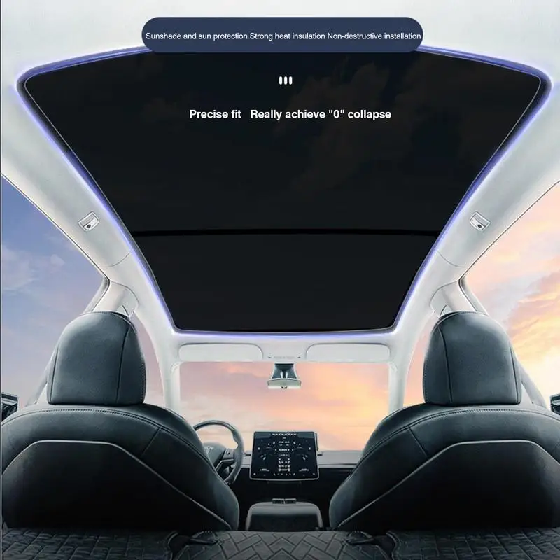 

For Tesla Model 3 Interior Accessories Roof Window Sun Visor Front Windshield Sun Protection Protector Sun Shades For Tesla Mode
