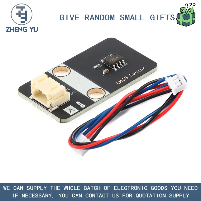 LM35 SENSOR MODULE LM35 ANALOG TEMPERATURE SENSOR MODULE TEMPERATURE DETECTION MODULE
LM35 SENSOR MODULE LM35 ANALOG TEMPERATURE SENSOR MODULE TEMPERATURE DETECTION MODULE
