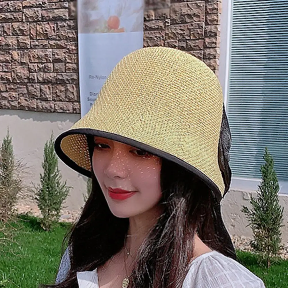 Eye-catching Bucket Hat Fine Texture Breathable Foldable Summer Women Sun Hat Outdoor Beach Caps Fisherman Hat Sun Protection
Eye-catching Bucket Hat Fine Texture Breathable Foldable Summer Women Sun Hat Outdoor Beach Caps Fisherman Hat Sun Protection