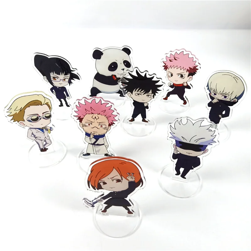2021 Hot Anime Jujutsu Kaisen Acrylic Q Version Figure Gojo Satoru Fushiguro Megumi Stand Model Desk Decor Fans Collection Props
2021 Hot Anime Jujutsu Kaisen Acrylic Q Version Figure Gojo Satoru Fushiguro Megumi Stand Model Desk Decor Fans Collection Props