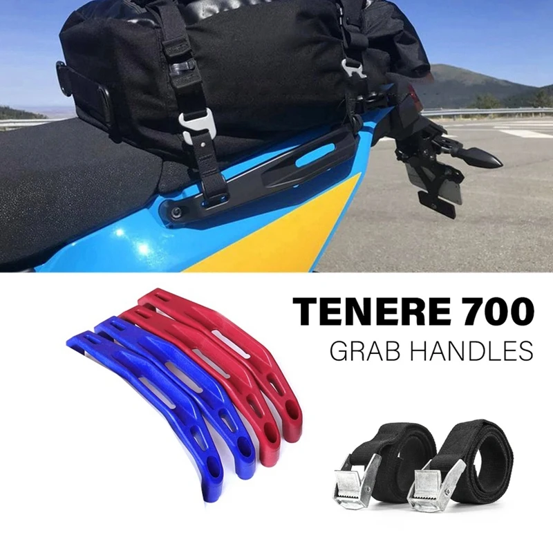 Motorcycle Passenger Rear Seat Handle Seat Handle Lever Rail with Straps for Yamaha TENERE 700 Tenere700 XT700Z
Motorcycle Passenger Rear Seat Handle Seat Handle Lever Rail with Straps for Yamaha TENERE 700 Tenere700 XT700Z