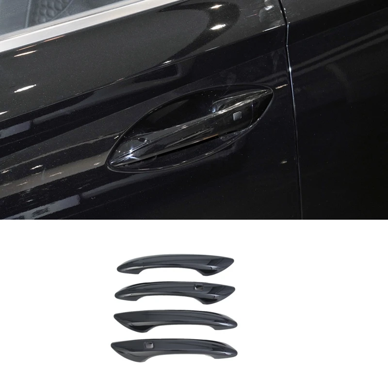 Для Hyundai Sonata DN8 2024 внешняя дверная ручка автомобиля из углеродного волокна