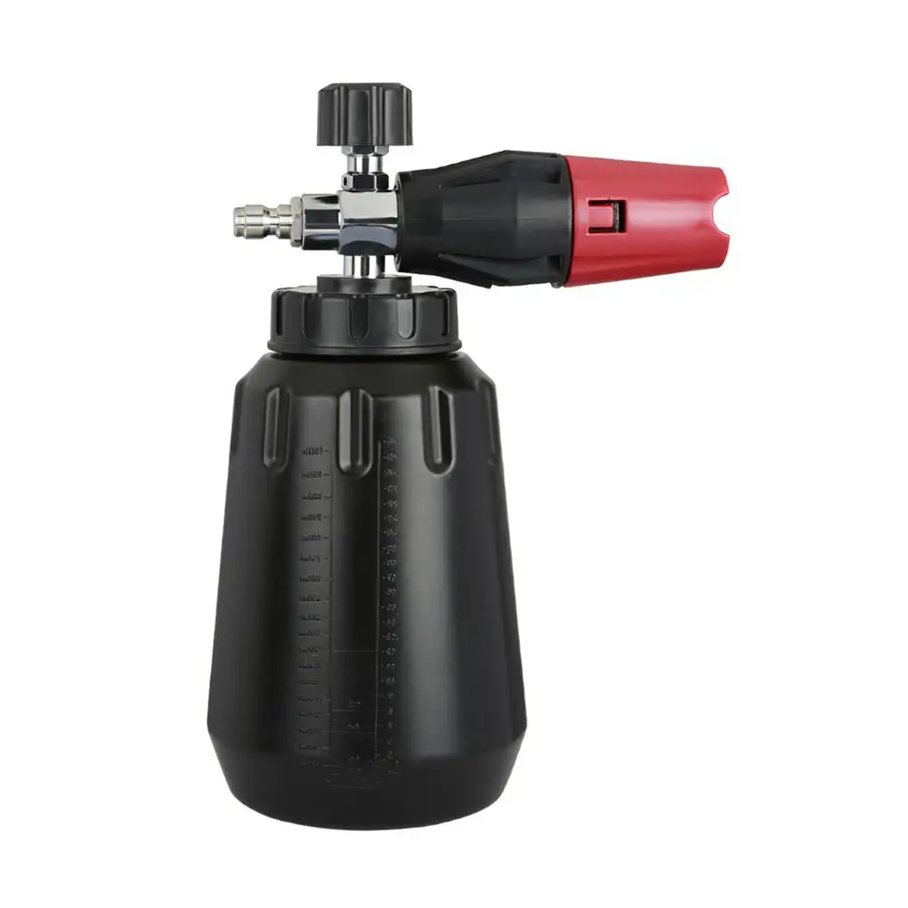 Electroplating Two-color Foam Pot 1/4 Quick Plug High Pressure Foam Pot with Adjustable Nozzle Big Mouth Car Wash Water Gun for
Electroplating Two-color Foam Pot 1/4 Quick Plug High Pressure Foam Pot with Adjustable Nozzle Big Mouth Car Wash Water Gun for