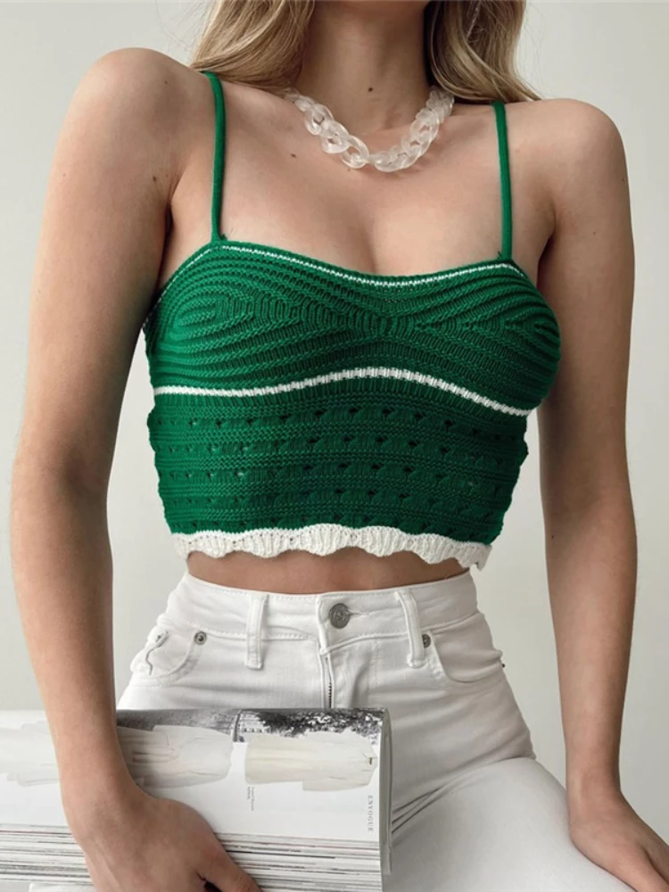 Y2k Fashion Crop Tops Women Knitted Vest Solid Color Tanks and Camis Summer 2022 New Arrivals Sleeveless Tops Camisole for Women
Y2k Fashion Crop Tops Women Knitted Vest Solid Color Tanks and Camis Summer 2022 New Arrivals Sleeveless Tops Camisole for Women