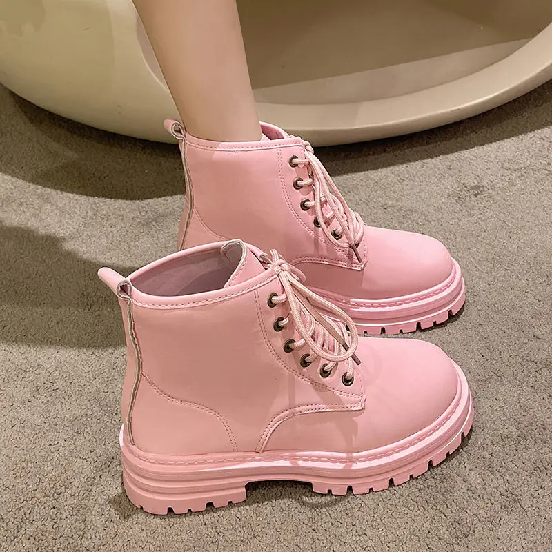 Women's Boots Black Front Lace Boots Women's 2022 Summer New Ins Thick-soled Short Boots and Ankle Boots Knee High Boots
Women's Boots Black Front Lace Boots Women's 2022 Summer New Ins Thick-soled Short Boots and Ankle Boots Knee High Boots