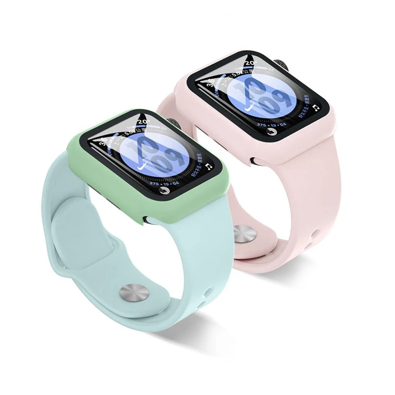 Стекло + чехол + ремешок для Apple Watch band 44 мм 40 мм 45 мм 41 мм 38 мм 42 мм 44 мм, силиконовый ремешок для часов iWatch Series 3 4 5 6 se 7
Стекло + чехол + ремешок для Apple Watch band 44 мм 40 мм 45 мм 41 мм 38 мм 42 мм 44 мм, силиконовый ремешок для часов iWatch Series 3 4 5 6 se 7