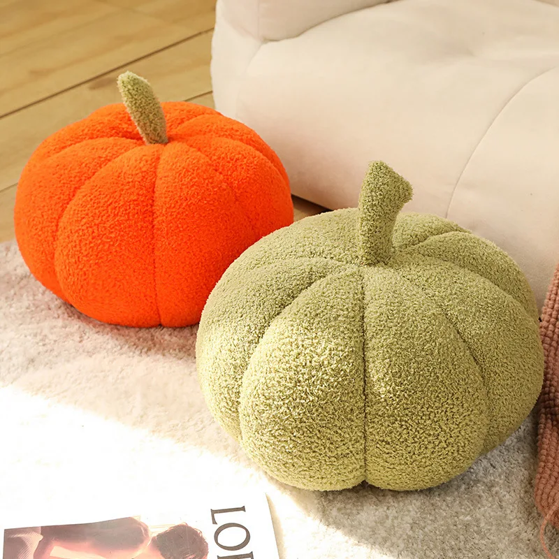 

Halloween Pumpkin Plush Toy Kawaii Plushies Pillows Cute Plant Soft Stuffed Doll Holidays Props Decorative Throw Pillow for Kid