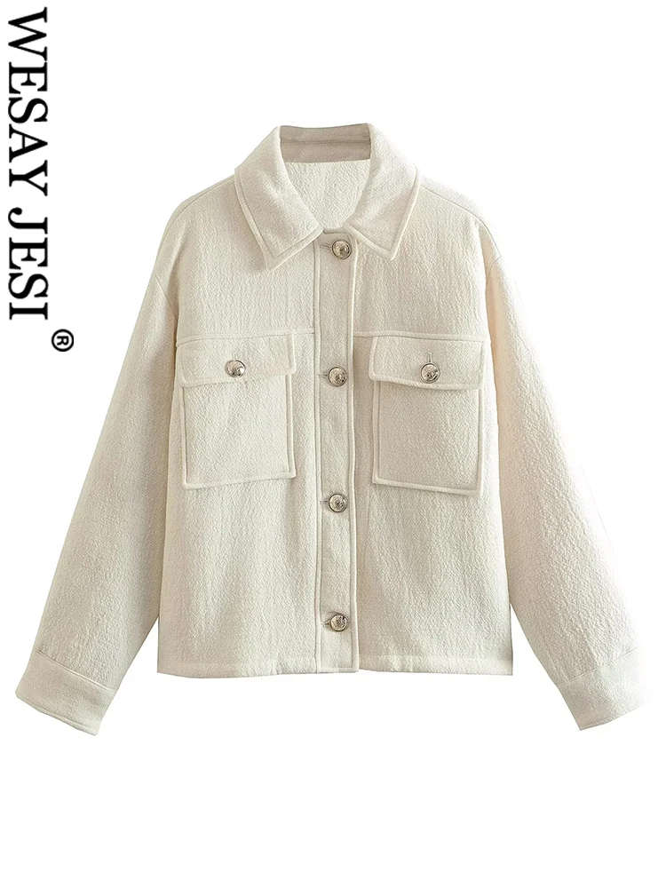 WESAY JESI Woman Thick Loose Soft Knitted Fleece Warm Coat Fashion Casual Lady Outwear Female Pocket Button Oversized Jacket
WESAY JESI Woman Thick Loose Soft Knitted Fleece Warm Coat Fashion Casual Lady Outwear Female Pocket Button Oversized Jacket