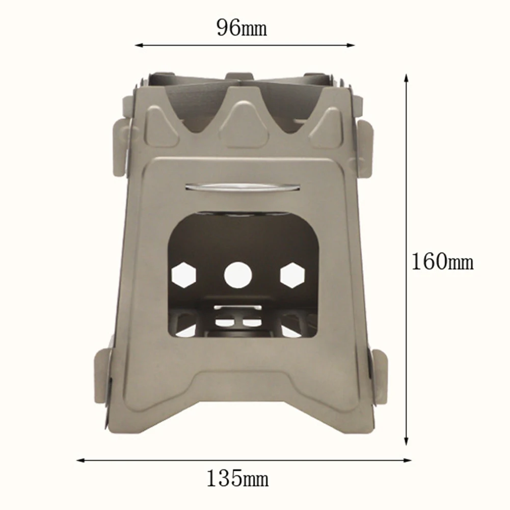 Wood Stove Titanium Stove Cooking Equipment Folding Furnace Burner Large Picnic Titanium Ultralight Wide Opening
Wood Stove Titanium Stove Cooking Equipment Folding Furnace Burner Large Picnic Titanium Ultralight Wide Opening