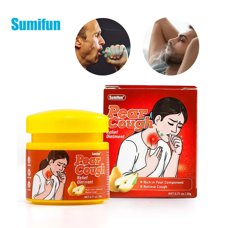 Sumifun 20g Pear Extractive Cough Relief Cream Asthma Treatment Cure Medicine Cold Sore Throat Pain Lungs Cleansing Health Care
Sumifun 20g Pear Extractive Cough Relief Cream Asthma Treatment Cure Medicine Cold Sore Throat Pain Lungs Cleansing Health Care