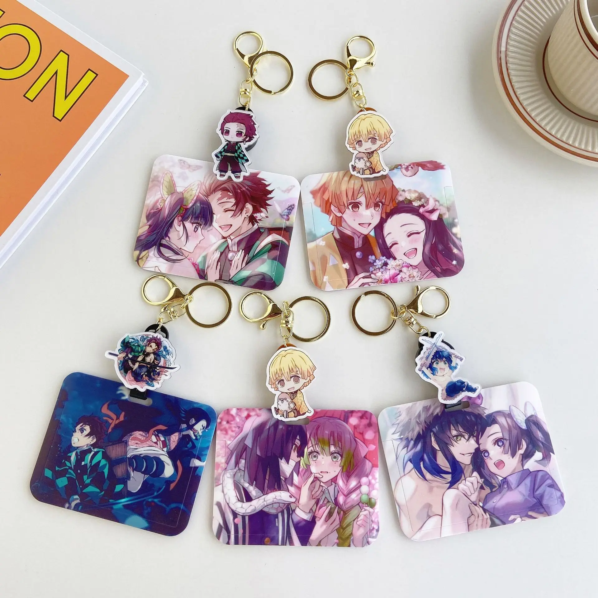 Bandai Demon Slayer Cartoon Id Card Lanyard Keychain Edition Set Campus Anti Lose Pull Keyring Rope Holder Lariat Gift Woman
Bandai Demon Slayer Cartoon Id Card Lanyard Keychain Edition Set Campus Anti Lose Pull Keyring Rope Holder Lariat Gift Woman