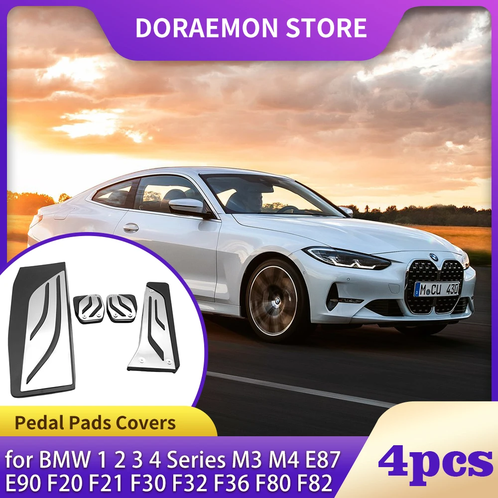 Stainless Steel Pedal for BMW 1 2 3 4 Series M3 M4 E87 E90 F20 F21 F30 F32 F36 F80 F82 Fuel Plate Brake Footrest Pad Accessorie
Stainless Steel Pedal for BMW 1 2 3 4 Series M3 M4 E87 E90 F20 F21 F30 F32 F36 F80 F82 Fuel Plate Brake Footrest Pad Accessorie