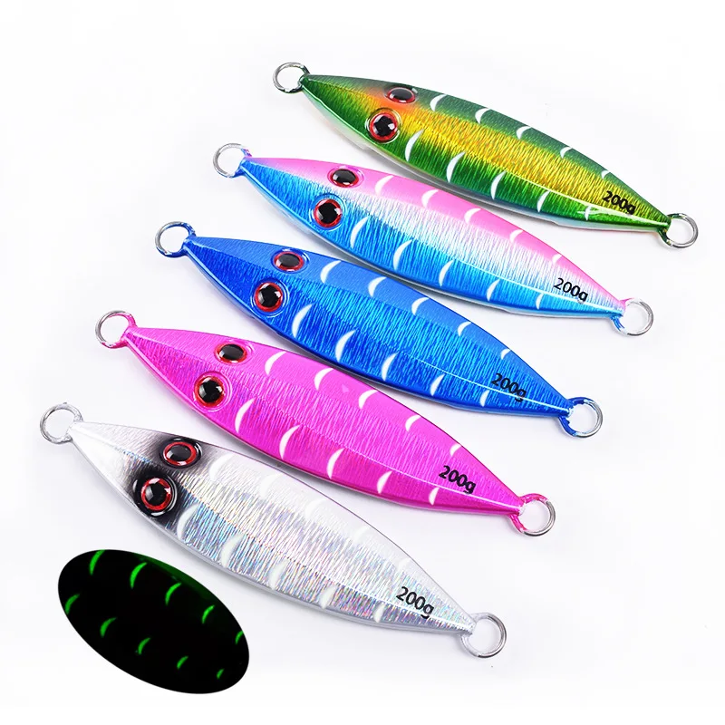 100g 150g 200g Hard Bait Lures Luminous Aggravate Sinking Lead Fish Model Artificial Simulation Sea Hook Set Accessories
100g 150g 200g Hard Bait Lures Luminous Aggravate Sinking Lead Fish Model Artificial Simulation Sea Hook Set Accessories