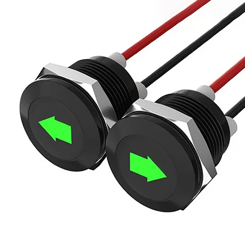 2 шт., зеленые символы с одной стрелкой, 12 В, светодиодный индикатор, 12 мм, проводной свинец, металлический указатель поворота, лампа приборной панели, автомобильные фонари, аксессуары
2 шт., зеленые символы с одной стрелкой, 12 В, светодиодный индикатор, 12 мм, проводной свинец, металлический указатель поворота, лампа приборной панели, автомобильные фонари, аксессуары