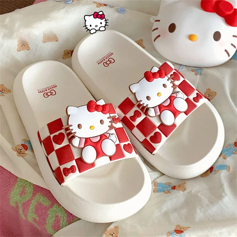 Kawaii Sanrio Slippers Cute Kuromi My Melody Cinnamoroll Cartoon Thick Bottom Anti-Skid Slippers Toy for Girls Gift
Kawaii Sanrio Slippers Cute Kuromi My Melody Cinnamoroll Cartoon Thick Bottom Anti-Skid Slippers Toy for Girls Gift