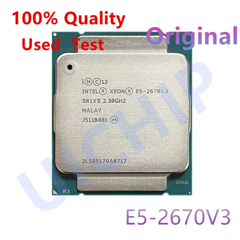 100% Test VERY GOOD PRODUCT CPU E5-2670V3 SR1XS E5 2670V3 2.30GHz 30M 120W LGA2011 SPOT STOCK
100% Test VERY GOOD PRODUCT CPU E5-2670V3 SR1XS E5 2670V3 2.30GHz 30M 120W LGA2011 SPOT STOCK