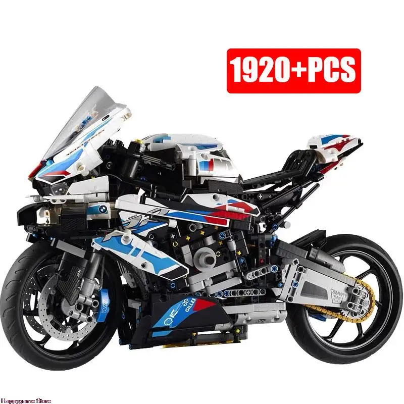 Конструктор Technology мотоцикл M1000RR, конструктор мотоцикл, конструктор, наборы транспортных средств, игрушки для детей, совместим с 42130
Конструктор Technology мотоцикл M1000RR, конструктор мотоцикл, конструктор, наборы транспортных средств, игрушки для детей, совместим с 42130