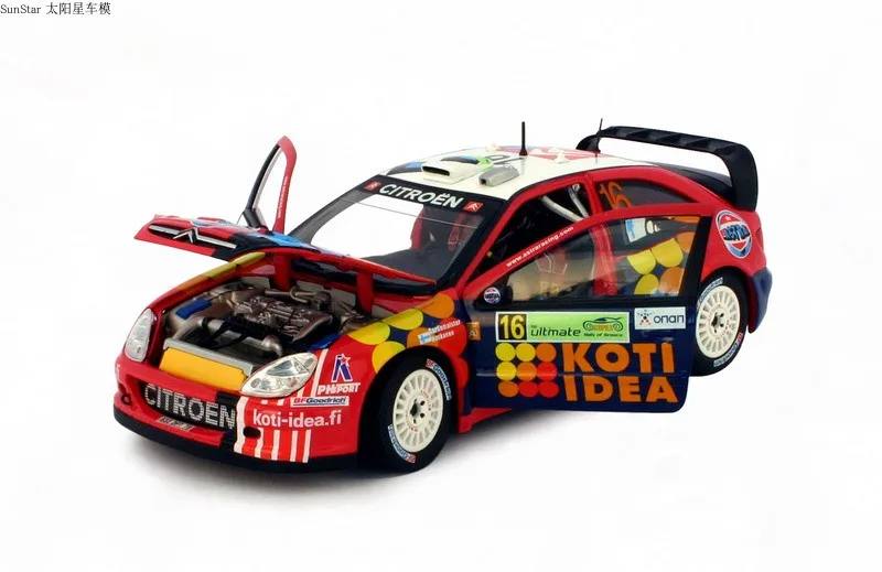 SunStar 1:18 Citroen Pull Car Racing WRC Limited Edition Metal Static Car Model Toy Gift
SunStar 1:18 Citroen Pull Car Racing WRC Limited Edition Metal Static Car Model Toy Gift