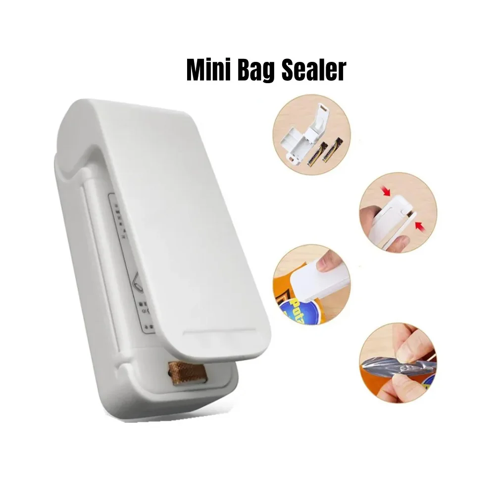 Mini Heat Bag Packaging Sealer Portable Plastic Bag Clip Sealing Machine Food Storage Seal Snack Sealing Kitchen Gadgets
Mini Heat Bag Packaging Sealer Portable Plastic Bag Clip Sealing Machine Food Storage Seal Snack Sealing Kitchen Gadgets