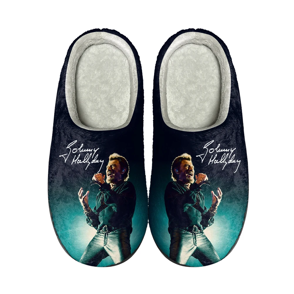 Johnny Hallyday Rock Star Home Cotton Custom Slippers High Quality Unisex Plush Fashion Casual Keep Warm Shoes Thermal Slipper
Johnny Hallyday Rock Star Home Cotton Custom Slippers High Quality Unisex Plush Fashion Casual Keep Warm Shoes Thermal Slipper