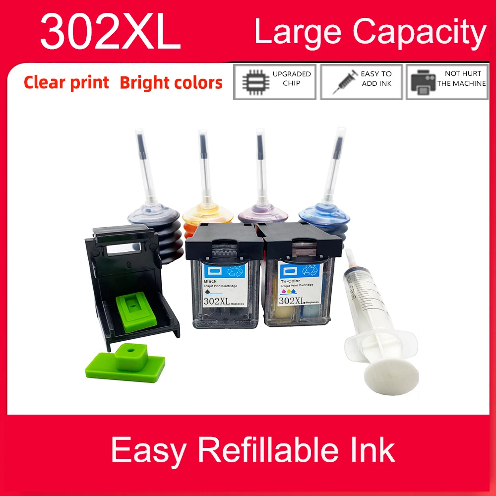 einkshop Compatible For hp 302 302xl Ink Cartridge For HP Deskjet 2130 36302134 2136 3632 3633 3634 3636 3639 printer
einkshop Compatible For hp 302 302xl Ink Cartridge For HP Deskjet 2130 36302134 2136 3632 3633 3634 3636 3639 printer