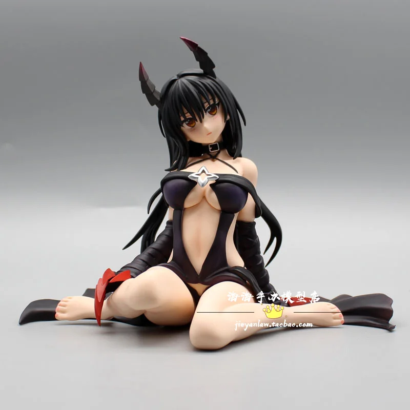 15cm Anime The Female Hand In Charge Of The King Of The Package To Love Black Demon To Love Sitting Model Decoration Toys Gifts 
15cm Anime The Female Hand In Charge Of The King Of The Package To Love Black Demon To Love Sitting Model Decoration Toys Gifts