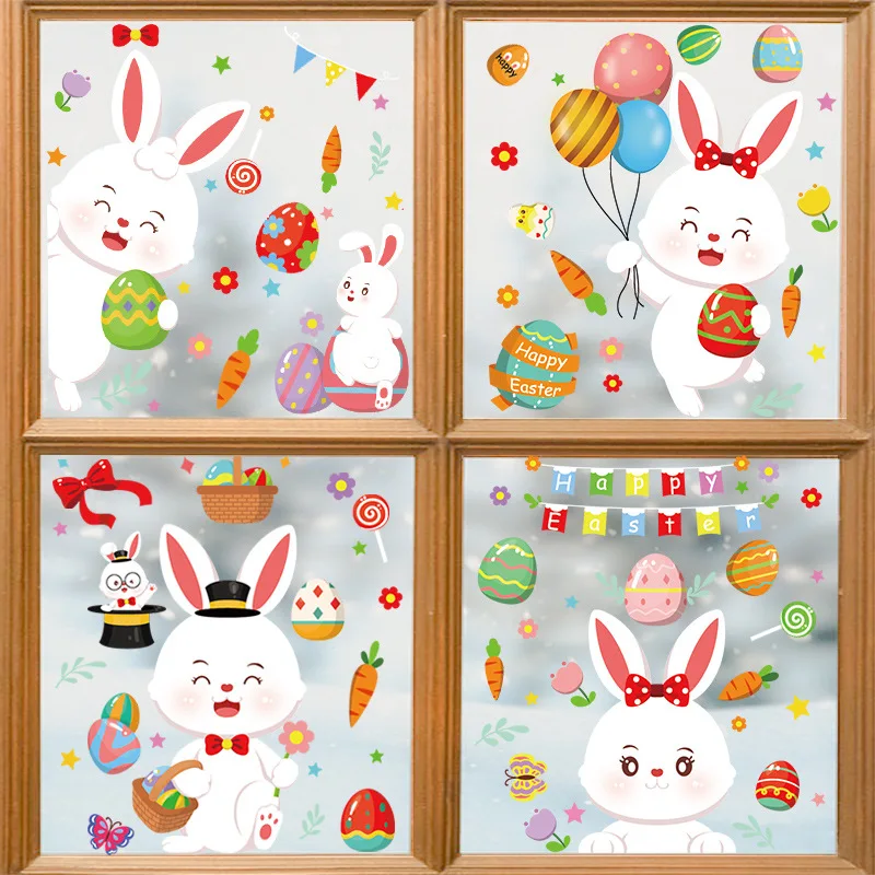 Easter Bunny Holding Egg Basket Sticker Cute Rabbit Taking Radish Sticker Happy Easter Party Decoration For Home
Easter Bunny Holding Egg Basket Sticker Cute Rabbit Taking Radish Sticker Happy Easter Party Decoration For Home