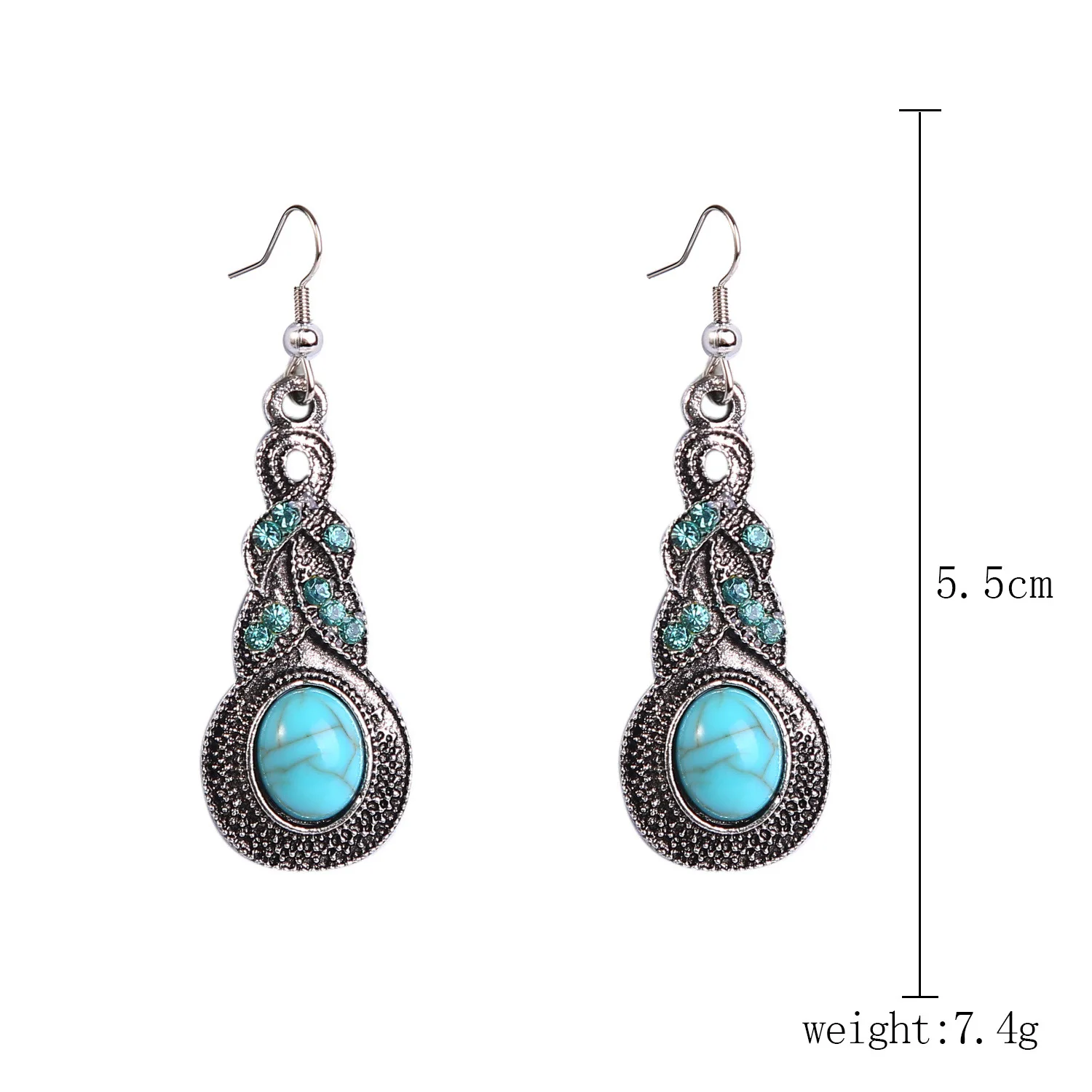 Turquoise Stone Hollow Drop Earrings for Women Girls Natural Stone Vintage Ethnic Bohemian Drop Dangle Earrings Jewelry
Turquoise Stone Hollow Drop Earrings for Women Girls Natural Stone Vintage Ethnic Bohemian Drop Dangle Earrings Jewelry