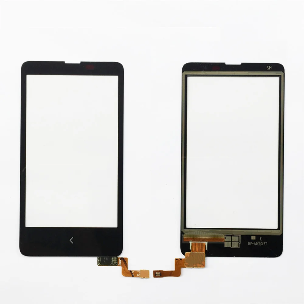 

Сенсорное стекло 4,0 дюйма для Nokia Lumia X Dual SIM A110 RM-980 сенсорный экран дигитайзер Переднее стекло объектив сенсорная панель 3M клей